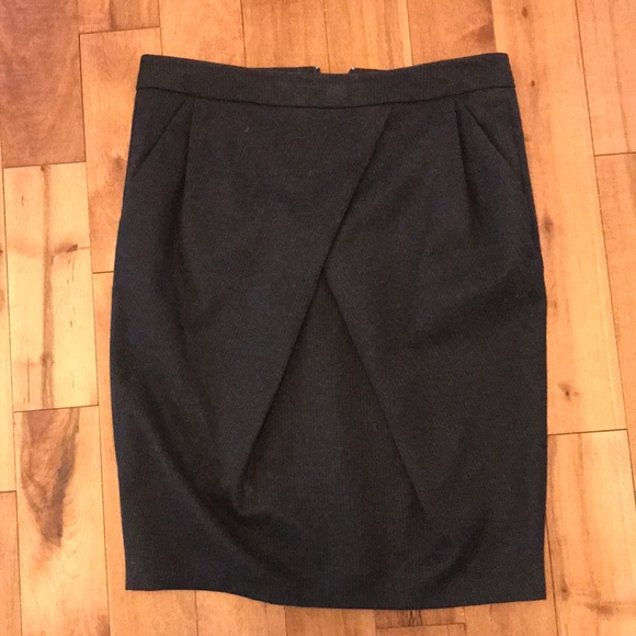 Grey Zara Pencil Skirt - Picture 1 of 3